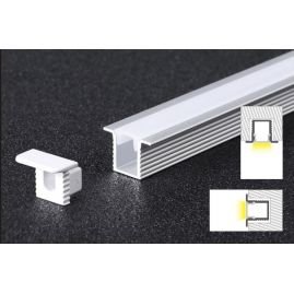 КОМПЛЕКТ АЛЮМІНІЄВИЙ ПРОФІЛЬ X1204S+МАТОВИЙ РОЗСІЮВАЧ A1204S