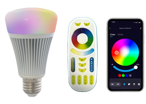 Светодиодные лампы и светильники RGBW