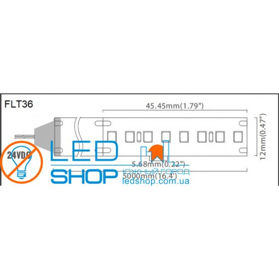 СВЕТОДИОДНАЯ ЛЕНТА FLT 36