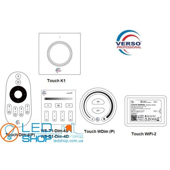 RECEIVER-DIMER TOUCH DIM 4DM-RES