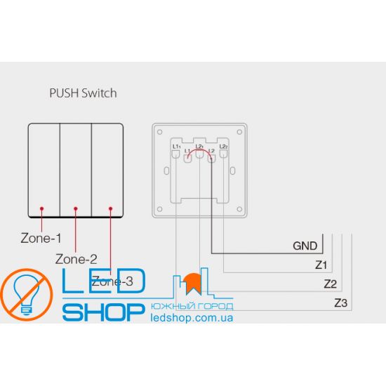 Touch-PS3 Dimmer Button