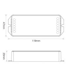 ПРИЕМНИК-КОНТРОЛЕР TOUCH RGB 4M-RES ПРИЕМНИК-КОНТРОЛЕР TOUCH RGB 4M-RES