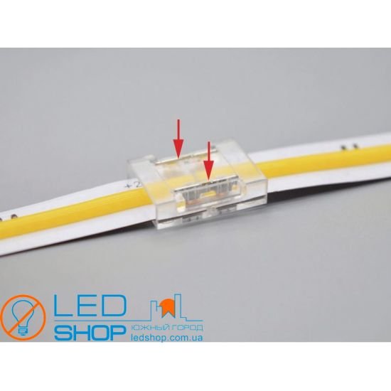 Connector for connecting LED strips CTS-2COB