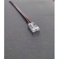 Connector for connecting LED strips CW-2COB