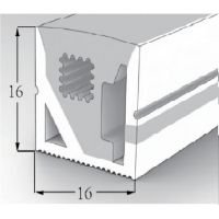 Гибкий неон светодиодный  STS1616-10-12,16мм*16мм, ІР67, 12V