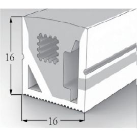 Flexible LED neon STS1616-10-24, 16mm*16mm, IP67, 24V