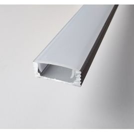 А305 матовая линза для профиля X300-303, X400 рассеивающая плоская