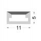 Гибкий неон светодиодный  ST115-12-12,  11мм*5мм, ІР67, 12V
