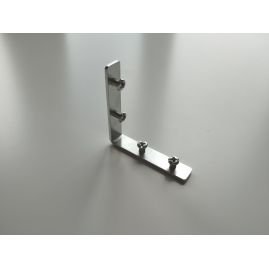 СОЕДИНИТЕЛЬ УГЛОВОЙ 90º-3D ДЛЯ ПРОФИЛЯ, НЕРЖАВЕЙКА T90-3D СОЕДИНИТЕЛЬ УГЛОВОЙ 90º-3D ДЛЯ ПРОФИЛЯ, НЕРЖАВЕЙКА T90-3D