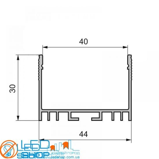 Aluminum profile X500