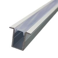 Комплект алюминиевый профиль X1203+матовый рассеиватель A1203 | 13мм х 12мм Комплект алюминиевый профиль X1203+матовый рассеиватель A1203 | 13мм х 12мм