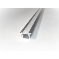 Комплект алюминиевый профиль X806+матовый рассеиватель A806 | 21мм х 13мм Комплект алюминиевый профиль X806+матовый рассеиватель A806 | 21мм х 13мм