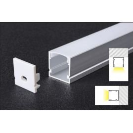 КОМПЛЕКТ АЛЮМІНІЄВИЙ ПРОФІЛЬ X1220S+МАТОВИЙ РОЗСІЮВАЧ A1220S