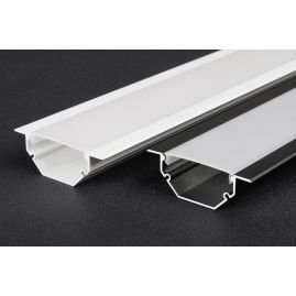 КОМПЛЕКТ АЛЮМИНИЕВЫЙ ПРОФИЛЬ X1450S+МАТОВЫЙ РАССЕИВАТЕЛЬ A1450S