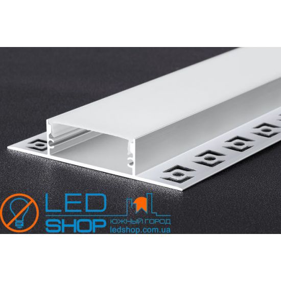 КОМПЛЕКТ АЛЮМІНІЄВИЙ ПРОФІЛЬ X1608S+МАТОВИЙ РОЗСІЮВАЧ A1608S КОМПЛЕКТ АЛЮМІНІЄВИЙ ПРОФІЛЬ X1608S+МАТОВИЙ РОЗСІЮВАЧ A1608S