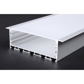 КОМПЛЕКТ АЛЮМІНІЄВИЙ ПРОФІЛЬ X1702S+МАТОВИЙ РОЗСІЮВАЧ A1702S