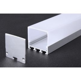 КОМПЛЕКТ АЛЮМИНИЕВЫЙ ПРОФИЛЬ X2304S+МАТОВЫЙ РАССЕИВАТЕЛЬ A2304S