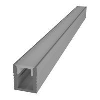 Комплект алюминиевый профиль X1201+матовый рассеиватель A1201 | 8,5мм х 7,5мм Комплект алюминиевый профиль X1201+матовый рассеиватель A1201 | 8,5мм х 7,5мм