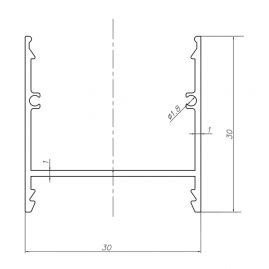 Алюминиевый профиль Х900